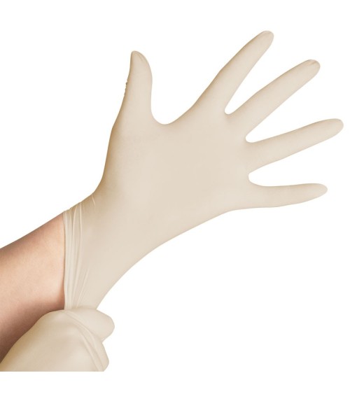 Gants latex 100 pièces