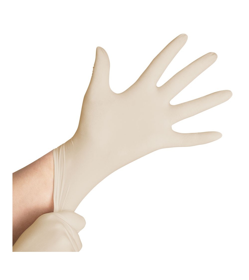 Gants latex 100 pièces