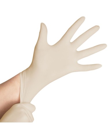 Gants latex 100 pièces